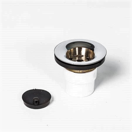 DE BRONCE PARA LAVATORIO DE 1 1/2" CON CONEXION PLASTICA
