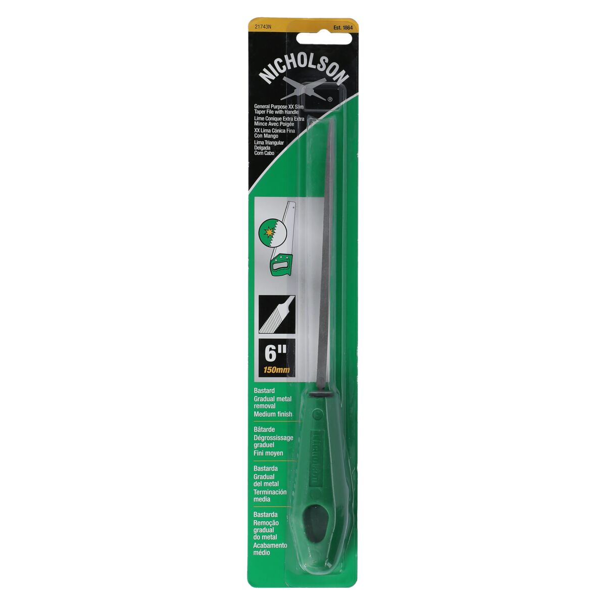 SLIM TAPER DE 5" CON CABO
